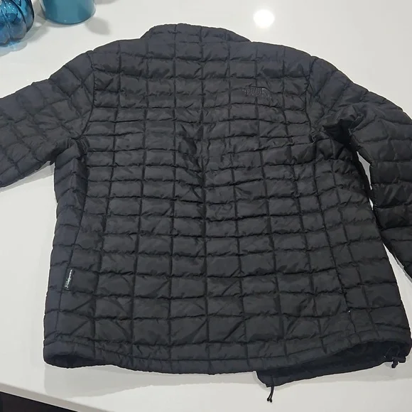 The North Face Black Quilted Jacket Unisex Mens Small - Picture 6 of 7